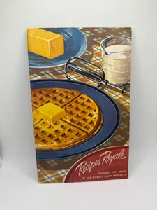 1951 Recipe Royale Dairy Cookbook American Butter Institute MCM Vintage - Picture 1 of 6