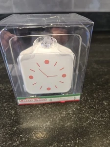 Demoulas Market Basket Supermarket Store Clock Glass  Christmas Holiday Ornament - Picture 1 of 6