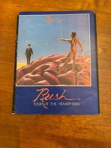 ORIGINAL Vintage 1978 RUSH Tourbuch TOUR DER HEMISPHÄREN Buch KONZERTPROGRAMM - Bild 1 von 7