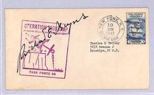 USA ANTARCTIC EXPEDITION Cover 1947 USS Olympus OPERATION HIGH JUMP {Joffe}WT131 - Picture 1 of 8