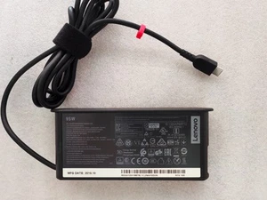 For Lenovo Yoga Slim 7 Pro 14ACH5 20V 4.75A SA10R16876 USB-C 95W Adapter Genuine - Afbeelding 1 van 6