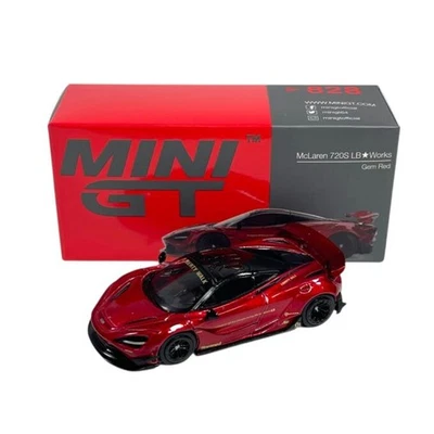 Modellino Auto Mini GT 1/64 McLaren 720S LB Works Gem Red - Immagine 1 di 4