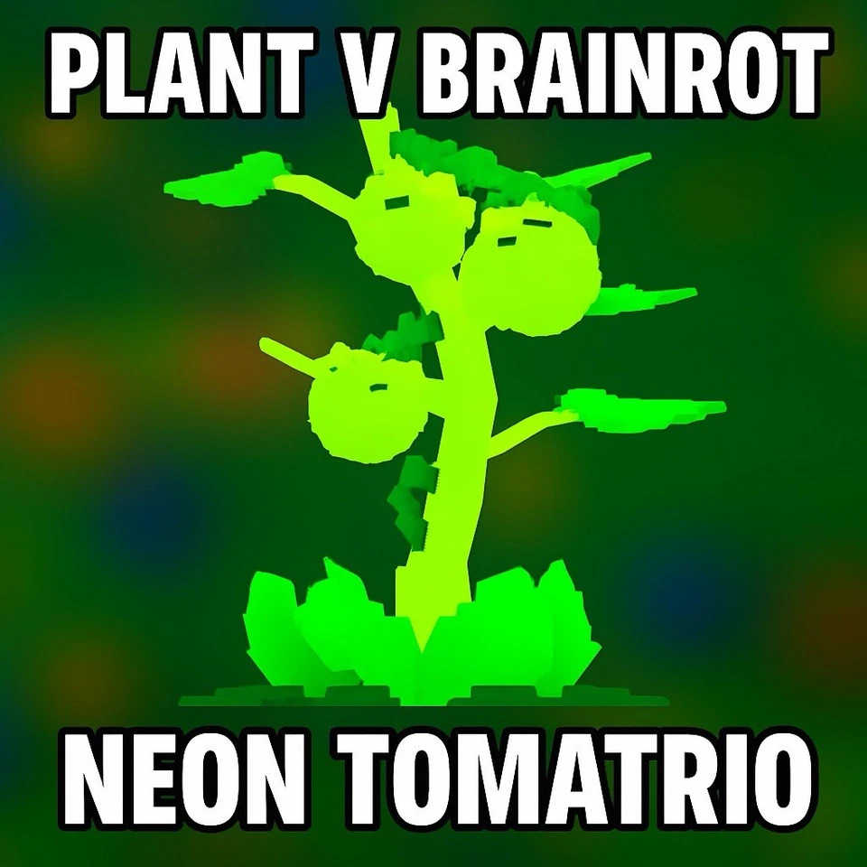 PLANTS VS BRAINROTS SECRET TOMATRIO PLANT 🔥 1M - 2.4M DPS🪴PLANTS VS BRAINROT🪴 |‼️FAST DELIVERY‼️