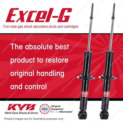 2x Rear KYB Excel-G Shock Absorbers for Volvo S40 V40 I4 FWD Sedan Wagon 97-99 - image 1 of 4
