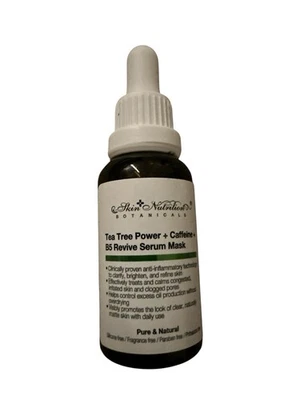 Skin Nutritions 植物茶树强效咖啡因 + B5 活效精华面膜 — 第 1/2 张图片