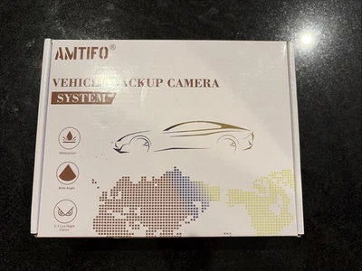 AMTIFO 5" Touch Wireless Backup Camera Systm 1080P HD Split Screen A18 - Image 1 of 4