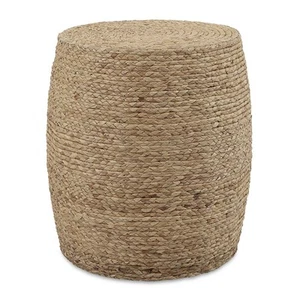 Resort - Accent Stool-18.5 Inches Tall and 16 Inches Wide-Natural Finish - Picture 1 of 7