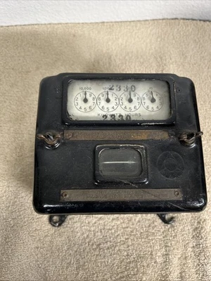 Electric Meter Thomson GE High Torque Induction Wattmeter, Type I 3-Wire 15A - Image 1 of 4