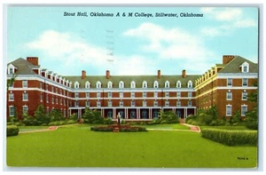 1955 Strout Hall Oklahoma A & M College Stillwater Oklahoma OK Vintage Postcard - Picture 1 of 2