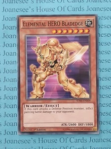 SDHS-EN009 Elemental HERO Bladedge Yu-Gi-Oh Card 1st Edition New - Foto 1 di 3
