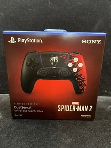 Sony PlayStation 5 / PS5 Dualsense Controller Marvel’s SpiderMan 2 - (Brand NEW) - Picture 1 of 8
