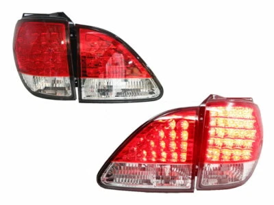 NEW LED Clear/Red Tail Lights Rear Lamp For~2001~2002~2003 LEXUS RX300 01~03 - Image 1 of 4