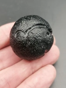 Beautiful Tektite Philippinite Rizalite 38,26g / 3,3cm Meteorite impact glass - Picture 1 of 19