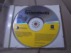 Norton System Works 2002 Professional Edition Systemworks CD Software Disc - Bild 1 von 2