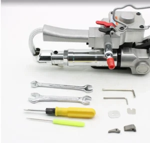 Portable Pneumatic PET Plastic PP Polypropylene Hand Strapping Machine j - Picture 1 of 4