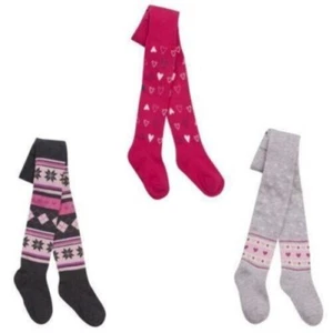 Girls Tick Tock 45B115 Design Tights - Picture 1 of 10