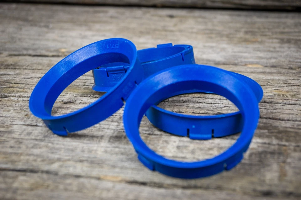 4x Zentrierringe 66,6 auf 57,1 Mercedes Audi VW Seat Skoda Keskin MAM Damina - Bild 1 von 4