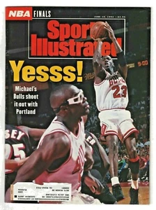 June 15, 1992 Michael Jordan and Horace Grant Chicago Bulls Sports Illustrated - Picture 1 of 1