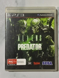 Aliens vs Predator PS3 Genuine Game Case/Cover NO GAME! - Foto 1 di 3