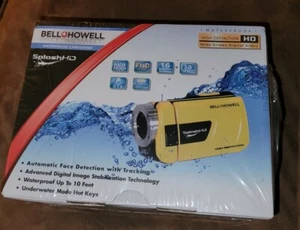 New Bell + Howell Splash HD Waterproof Camcorder 1080P High Definition nib - Picture 1 of 5