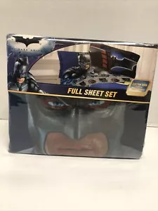 VINTAGE BATMAN FULL SIZE SHEET SET THE DARK KNIGHT RARE GRAPHICS DC COMICS NEW - Picture 1 of 6