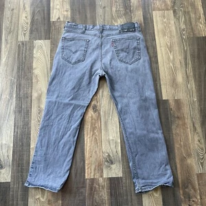 Levi's 514 Men's Size W36 L26.5 grey Denim Jeans - Picture 1 of 14