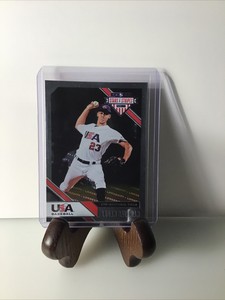 2020 Panini Stars & Stripes Foil Longevity Logan Saloman USA Baseball