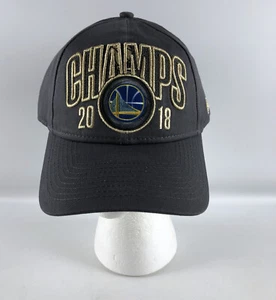 Golden State Warriors 2018 Champs Adjustable Baseball Hat New Era 9Twenty - Picture 1 of 7