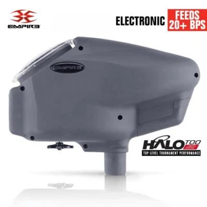 Empire Halo Too Electronic Paintball Loader Hopper | 20+ BPS | LE Matte Gray - Picture 1 of 7