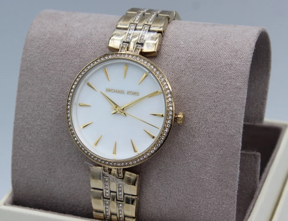 Michael Kors Anabeth Three Hand Gold Tone Alloy Watch MK7167