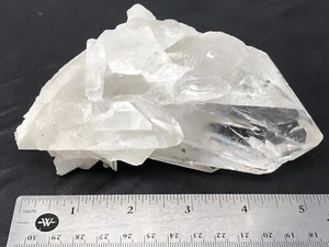 Lemurischer Quarz natürliche Spitze Kristall Cluster 1 Pfund 5,7 Unzen Brasilien N26 - Bild 1 von 12