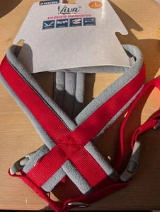 Ancol Viva Padded Dog Harness - RED LARGE 52-71cm NEW - Picture 1 of 4