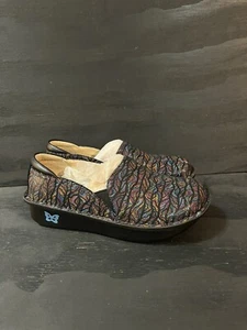 Alegria Debra Damen Größe 7 EU 37 Mehrfarbig Leder Komfort Clogs - Bild 1 von 8