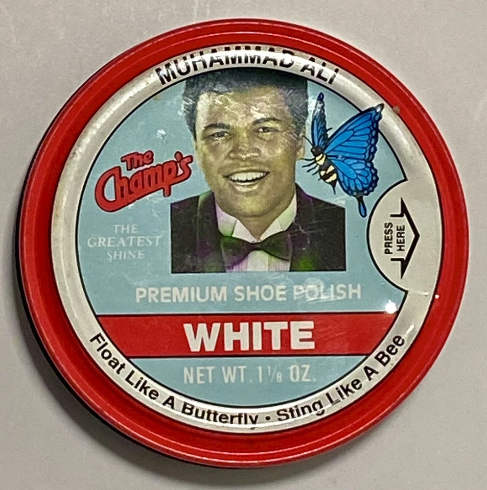 Muhammad Ali The Champs Premium White Shoe Polish New 1/8 Oz. - Image 1 of 3