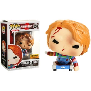 Funko Pop Movies 658 Child's Play 2 35039 Chucky On Cart Hot Topic Exclusive - Picture 1 of 1