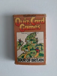 Waddingtons Vintage Quiz Card Games 1979 Britain Game (complete Set With Box) - Picture 1 of 3