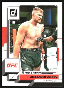 2023 Donruss UFC Press Proof Purple #96 Alexander Volkov