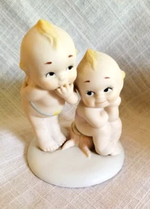 Vintage Kewpies Jesco 1985 Porzellan Biskuit Paar "The Perfect Moment" - Bild 1 von 6