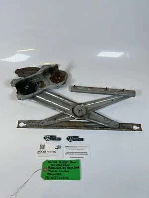 OEM 2002-2009 Dodge Ram 1500-3500 Manual Window Regulator Rear Passenger RH - Image 1 of 4