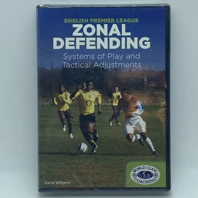 English Premier League Zonal Defending Systems of Play DVD Soccer Coaching NEW - Image 1 of 2