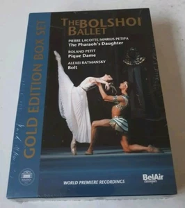 THE Bolshoi Ballet - Pique Dame / Bolt / Pharaoh's Daughter UK DVD NEW SEALED - Imagen 1 de 2