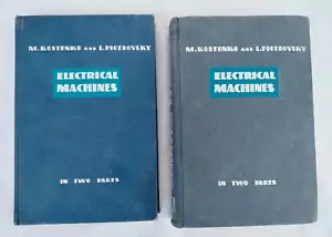 Electrical Machines by M. Kostenko & L. Piotrovsky, 2 Volumes, Peace Publishers - Imagen 1 de 24