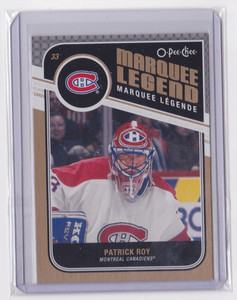 2011-12 O-PEE-CHEE MARQUEE LEGEND PATRICK ROY #519 MONTREAL CANADIENS