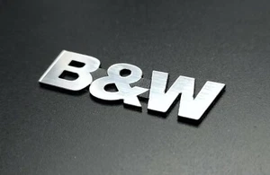 Bowers & Wilkins Logo B&W 40 x 13 mm Self - adhesive - Foto 1 di 8