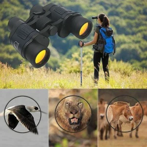 Day Night Vision 60x60 Zoom HD Binoculars Outdoor Hunt Telescope UK Stock - Picture 1 of 11