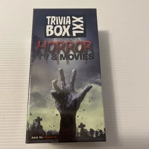 Trivia Box XXL Horror TV & Movies Adult Party Game New Sealed - Picture 1 of 6