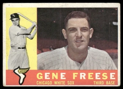 1960 Topps #435A Gene Freese WB - GOOD - Image 1 of 2