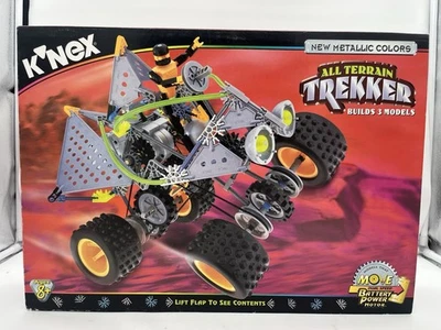 Brand New Sealed 1999 Knex All Terrain 6WD Trekker ATV Kit 3 Models K'nex 13501 - Image 1 of 4
