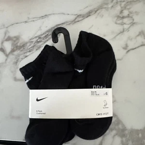 Nike Young Athletes No-Show Cushioned Little Kids Sock 10c-3Y [6-pack] - XS - Picture 1 of 2