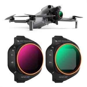 K&F CONCEPT 2 Pack ND2-32 & ND32-512 for DJI Mini 5 Pro HD Anti-Reflection Lens - Picture 1 of 1